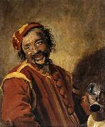 Frans Hals Lachende man met kruik France oil painting artist